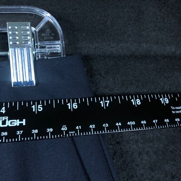 Ann Taylor Factory Womens Pants Blue Mid Rise Straight Stretch 6 - Picture 7 of 12